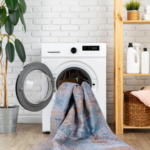 DB 2x3 Low-Pile Non-Slip Non-Shedding Foldable Area <b>Rugs</b> Machine Washable Kid & Pet Friendly <b>Boho</b> Style for Living Hallway - Product Image 3