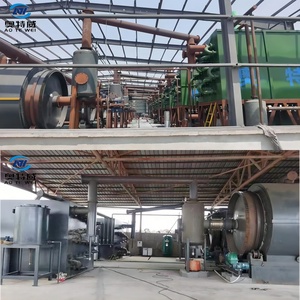 Thân thiện với môi lốp tái chế để dầu máy lốp nhiệt phân máy móc để làm cho DIESEL nhà máy lốp nhiệt phân thiết bị - Product Image 2