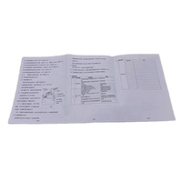 Vente en gros Offre Spéciale certifié FSC Papier couché imprimé personnalisé Brochure d'impression offset du Zhejiang pour les instructions d'utilisation