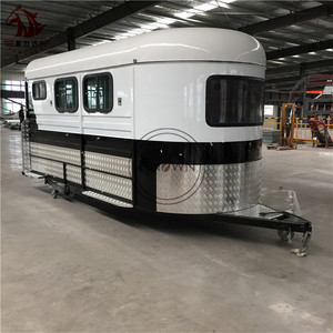 <span class=keywords><strong>Camion</strong></span> del rimorchio del galleggiante del cavallo di alta qualità dell'oem con il trasporto delle finestre della porta per l'animale del cavallo - Product Image 5