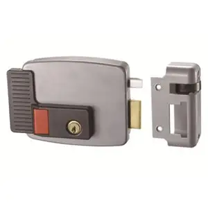 CISA AX034 Exporting Electric Rim lock, brass cylinder, used for access control system 12V