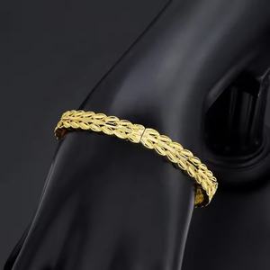 Jxx - Brazaletes de Lujo en Color Dorado con Dijes de Diseño para Mujeres Africanas, Regalos de Boda, Joyería de Moda - Product Image 2