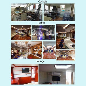 Ferry de passagers catamaran en acier 60 places personnalisable pour le tourisme et les visites - Product Image 4