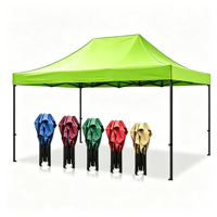 Tente pliante à grande baldaquin WavearCustom - Tissu Oxford imperméable à trois couches, montage facile pour salons professionnels et extérieur 3x3 3x6 3x4.5