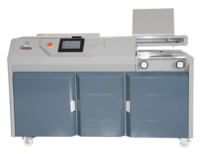 Machine de <span class=keywords><strong>reliure</strong></span> de livres automatique à écran tactile numérique, relieuse de livres électrique professionnelle pour A3 A4, <span class=keywords><strong>reliure</strong></span> parfaite haut de gamme - Product Image 3