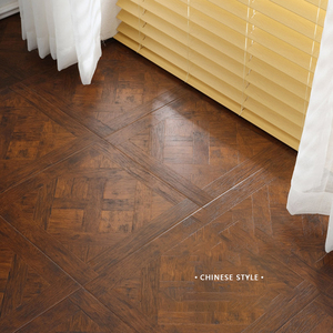 Parquet d'art européen Parquet en bois massif Versailles français traditionnel Design Surface lisse pour l'intérieur pour les villas - Product Image 2