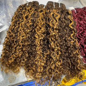 Extensiones de Cabello Brasileño Virgen de Grado 12A, Super Double Drawn, Cutícula Alineada, Estilo Funmi Pixie Rizado, Color Negro Natural - Product Image 6