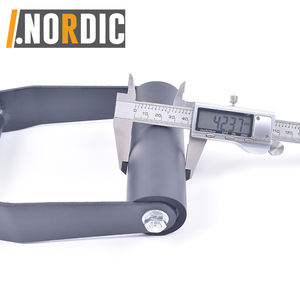 Ensemble de 2 poignées de marche d'agriculteur poignées de transport d'agriculteurs équipement d'exercice portable cibles fessiers veaux avec crochet d'haltère - Product Image 5