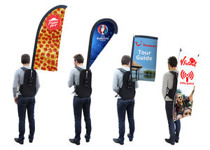 للبيع بالجملة حقيبة ظهر إعلانية للمشي رخيصة <span class=keywords><strong>X</strong></span> راية - Product Image 6