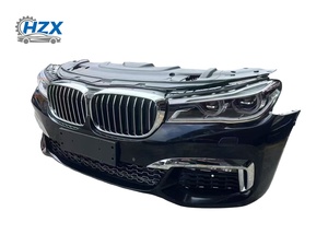 Piezas de automóvil usadas originales para <span class=keywords><strong>BMW</strong></span> Serie 7 2016-2019 G11 G12 Kit de carrocería de parachoques delantero Marco de radiador de rejilla Faro de ventilador electrónico - Product Image 2