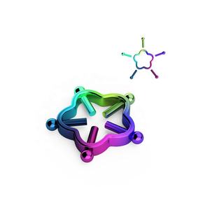 <span class=keywords><strong>Piercing</strong></span> de acero inoxidable para el cuerpo, joyería para el cuerpo, con Clip ajustable en el <span class=keywords><strong>pecho</strong></span>, sin <span class=keywords><strong>Piercing</strong></span>, anillos para pezones de flores, venta al por mayor - Product Image 4