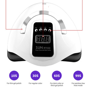 Secador de Uñas SUN X11 MAX, Lámpara UV LED de 280W, 66 LED, Curado de Esmalte en Gel, Sensor Automático, Doble Luz, Secado Rápido, Herramienta de Manicura Profesional - Product Image 4
