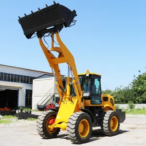 Braccio telescopico 4x4 attacco secchio anteriore terne escavatore caricatore compatto front end loader per la vendita