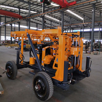 Foreuse carottière XY-200 portable à moteur diesel, profondeur max. 200 m, avec boîte de vitesses et moteur