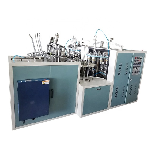 Factory Supplier Disposable Paper Folding Machine Automatic Paper Cup Production Line