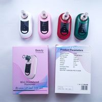 Extracteur de points noirs électrique amélioré pour le dropshipping, aspirateur de pores, extracteur de comédons et points blancs, kit d'aspiration de points noirs à 5 niveaux de puissance, 6 embouts