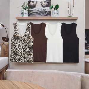 Débardeurs décontractés pour femmes, débardeur à col rond, vente chaude, tissu respirant - Product Image 2