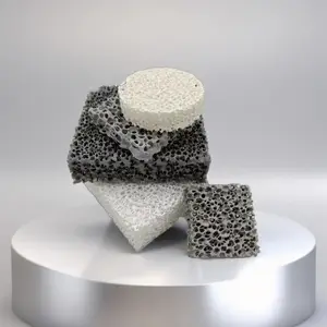 Ceramica di schiuma di carburo di silicio espanso di ossido di silicio ceramica di schiuma di allumina