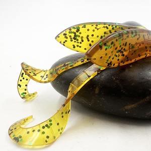 Leurre <span class=keywords><strong>de</strong></span> pêche souple Alpha 13cm 10.6g, odeur <span class=keywords><strong>de</strong></span> crevette, appât flottant en plastique souple pour la pêche en <span class=keywords><strong>eau</strong></span> douce/<span class=keywords><strong>eau</strong></span> salée - Product Image 3