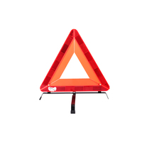 Kit d'outils d'urgence de 430mm Triangles d'avertissement d'urgence pour le bord de la route de panne de voiture