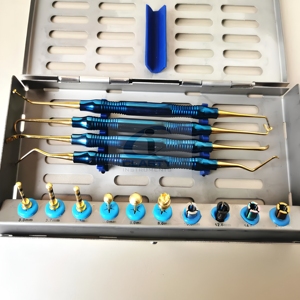 CLASTY INSTRUMENTS Kit Completo Avanzado para Elevación de Seno, Fresas para Implantes Dentales, Topes, Instrumentos Manuales para Elevación de Seno, Quirúrgicos - Product Image 2