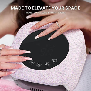 Lámpara de Uñas LED UV Inalámbrica de 54W, Secado Rápido, 4 Ajustes de Temporizador, Secador de Uñas Recargable para Salón y Hogar - Product Image 3