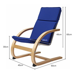 Home Furniture <strong>Children</strong> Bentwood <strong>Reclining</strong> Relax Lounge <strong>Chair</strong> Kids Leisure <strong>Chair</strong> with Removable Cover for Living Room &amp; Bedroom - Product Image 4