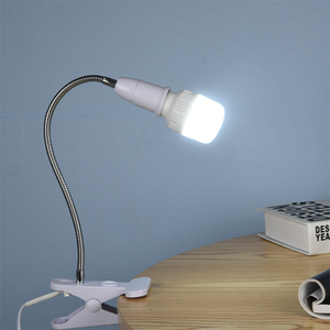 Graus Flexível <span class=keywords><strong>Desk</strong></span> Lamp Holder E27 Base <span class=keywords><strong>Light</strong></span> <span class=keywords><strong>Socket</strong></span> Gooseneck 1.8M Cabo Com On Off Switch <span class=keywords><strong>Plug</strong></span> Para Crescer Luz - Product Image 6