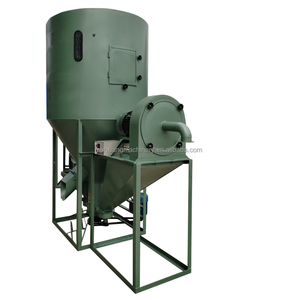 Mélangeur d'aliments pour animaux Machine d'alimentation pour poulets Mélangeur et broyeur électriques combinés verticaux - Product Image 4