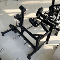 Machine à pendule à charge libre pour fessiers, squat et kickback, réglable, en acier robuste, équipement de musculation pour le bas du corps