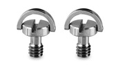 Vis de fixation pour appareil photo 1/4" 360 °   Vis en acier inoxydable noires de taille standard en stock