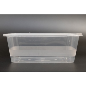 Anpassbare Rechteckige Transparente Einweg-Plastikbox Verpackung Takeaway-Lebensmittelbehälter - Product Image 5