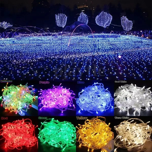 3m6m10m50m100m ngoài trời vườn hoạt động <span class=keywords><strong>LED</strong></span> Chuỗi cổ tích Ánh sáng giáng sinh trang trí cây phong cách cho kỳ nghỉ đám cưới bên nhà 30 - Product Image 2