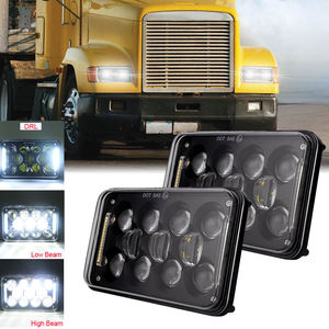 Faros Delanteros LED Cuadrados DRL 4x6 de Repuesto para Jeep Wrangler Cherokee 2020, Faros Delanteros LED para Camiones y Todos los Autos - Product Image 6