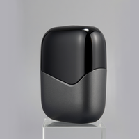 Mini rasoir électrique pour hommes, portable, 2 lames flottantes, rasoir de voyage, écran LED, tondeuse à barbe, étanche, rechargeable
