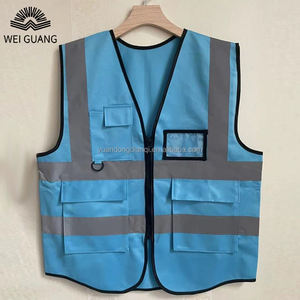 Vêtements <span class=keywords><strong>de</strong></span> travail Gilets <span class=keywords><strong>de</strong></span> travail réfléchissants Combinaison <span class=keywords><strong>de</strong></span> protection contre les matières dangereuses certifiée Uniforme <span class=keywords><strong>Gilet</strong></span> réfléchissant haute visibilité avec logo personnalisé - Product Image 3