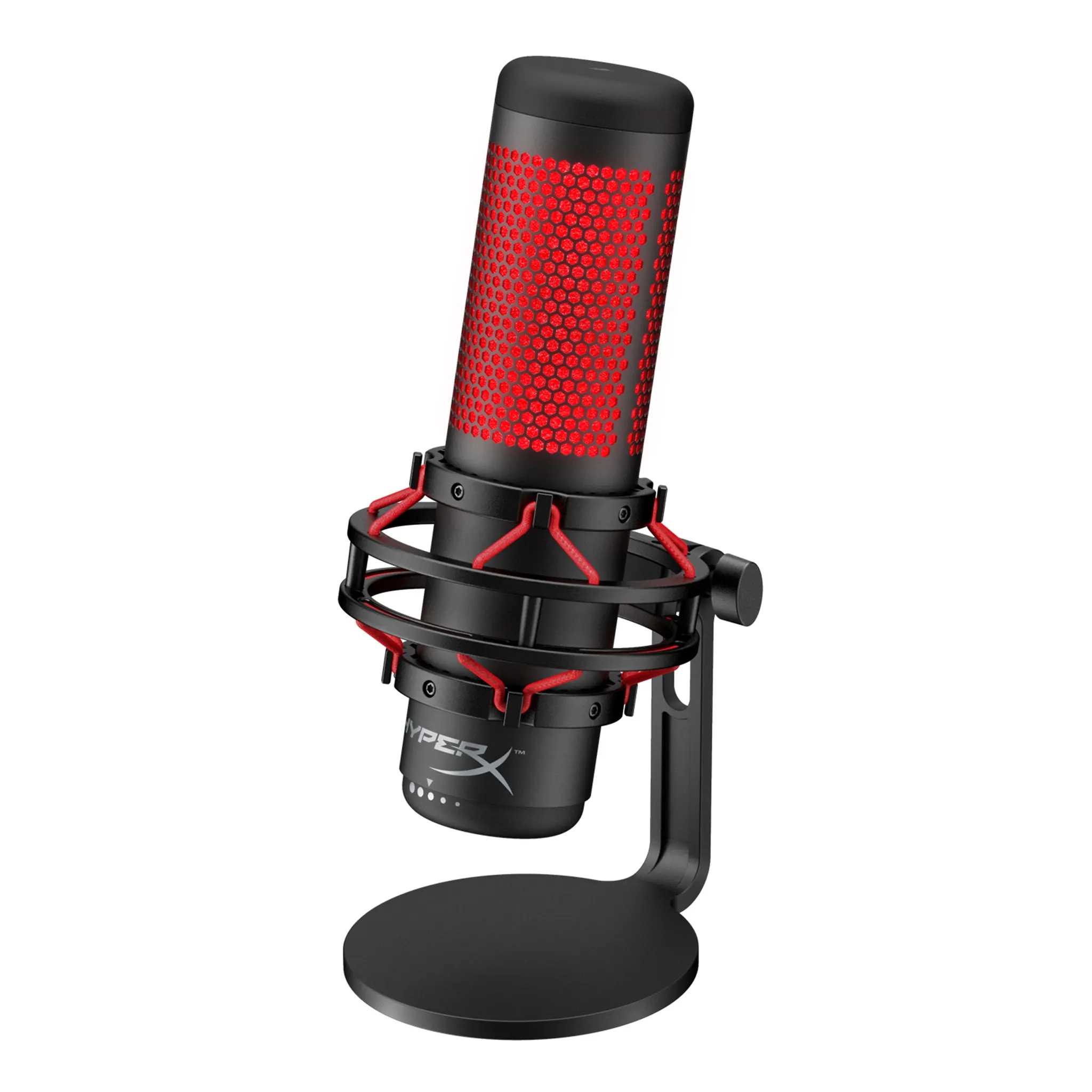 Fifine-Microphone de jeu à condensateur, modèle Hyper X QuadCast, USB, Anti-Vibration, support à quatre motifs polarisés, pour PC, PS4, PS5 et Mac