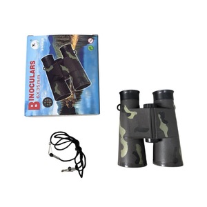 Jumelles 6X35 avec boussole, jouet d'exploration de la nature en plein air pour enfants, versions camouflage et noires, en plastique - Product Image 5