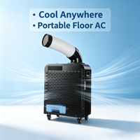 Compresseur industriel portable de refroidissement rapide pour équipement de gros, 2000W de puissance de refroidissement, 6800BTU, refroidisseur d'air portable