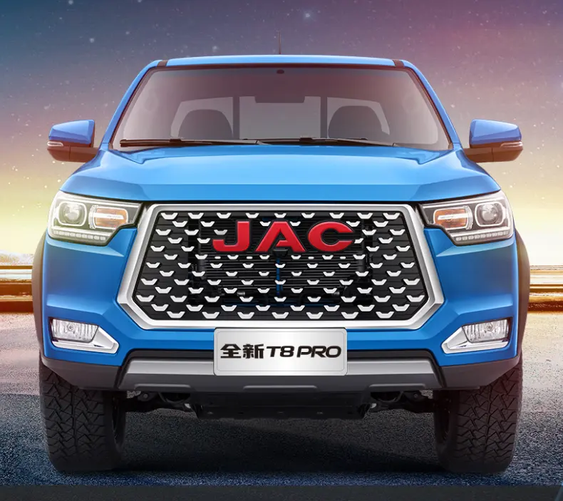 Meilleure vente Camionnettes Jac T8 Pro 2023 Modèle 2.0t 4wd Voitures diesel manuelles