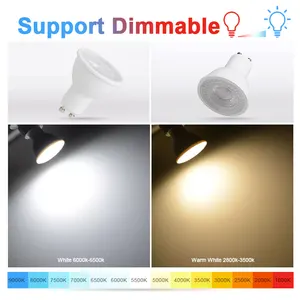 Dimmable IP 65 Waterproof GU10 Lamp LED MR16 Housing GU53/MR16 AC Dimmable Spot Led