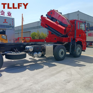 Thủy lực grua 16ton gấp cánh tay Xe Tải Cần cẩu gắn xe tải <span class=keywords><strong>van</strong></span> cần cẩu hàng hóa - Product Image 3