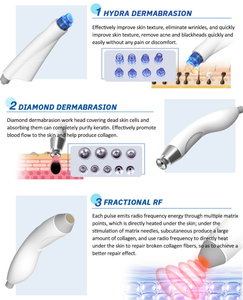 Machine de rajeunissement cutané 9 en 1 améliorée 2025 pour l'élimination des points noirs, le lifting et l'hydratation - Product Image 2