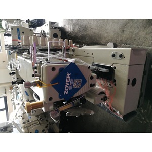 Zuoyi ZY1408P Multi Needle Chain Stitch <b>Sewing</b> <b>Machine</b> Flat Bed 220V 50Hz Semi <b>Automatic</b> For Fabric High Productivity - Product Image 3