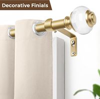 Tringle à rideaux de qualité supérieure pour baie vitrée, grande tringle à rideaux pour baie vitrée, double tringle à rideaux pour la maison