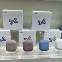 Nouveaux écouteurs sans fil intra-auriculaires de luxe avec réduction de bruit ENC 5.3, étanchéité IPX-6, faible latence, affichage numérique et chargement Type-C