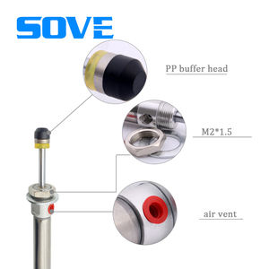 Nuevos productos Serie Mad Amortiguador neumático Manipulador de piezas neumáticas Amortiguador hidráulico Cilindro de aire - Product Image 6