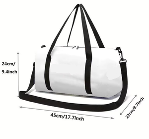 Bolsa de lona con bandera de <span class=keywords><strong>Guadalupe</strong></span> para mujer y hombre, bolsa de lona personalizada para viajes, deportes, gimnasio, bolsa de viaje deportiva - Product Image 4