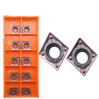 Herramientas eléctricas para corte de diamante, hecho de china, CCMT09T304, inserto cnc, acero inoxidable