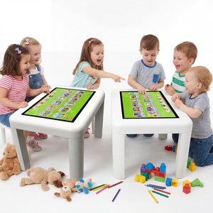 Mesa <span class=keywords><strong>de</strong></span> Juegos Táctil Interactiva Multifuncional para Niños <span class=keywords><strong>de</strong></span> 32 Pulgadas, Roja, Verde y Azul - Product Image 3